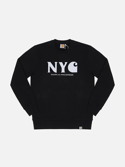 뉴욕시티 맨투맨(I020300) BLACK