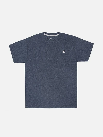(T2226) 가슴로고 반팔티 NAVY HEATHER