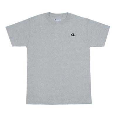 가슴로고 반팔티 O.GREY