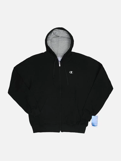 에코플리스 후드집업 BLK