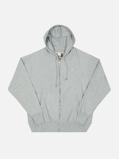 리버스위브 후드집업 OXFORD GRAY
