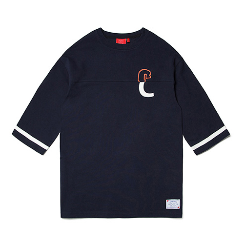 80 FOOTBALL TEE (NAVY)