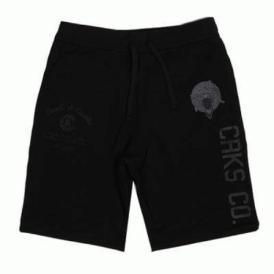 MENS KNIT BASKETBALL SHORT-GRECO - BLK(1510605)
