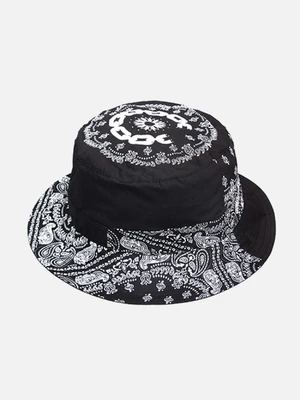 PANELED PAIS BUCKET HAT-BLK