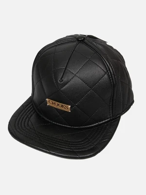 CROOKS METAL BADGE SNAPBACK - BLK(1520803)