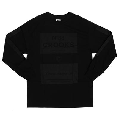 BLOCKS 38 LS TEE - BLK(1510111)