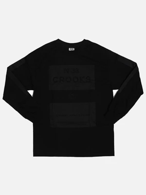 BLOCKS 38 LS TEE - BLK(1510111)
