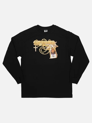 HAIL MARY LS TEE - BLK(1520121)