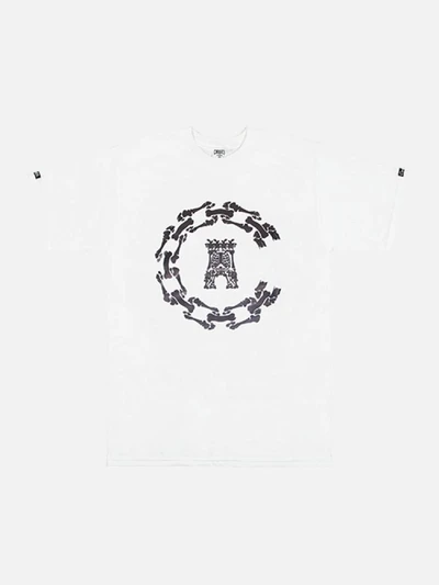 BONEZ CHAIN C SS TEE - WHT(1540707)