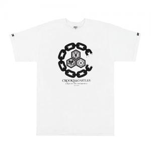 CHAIN C UNDERWORLD TEE - WHT(1510701)