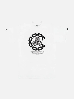 CHAIN C UNDERWORLD TEE - WHT(1510701)