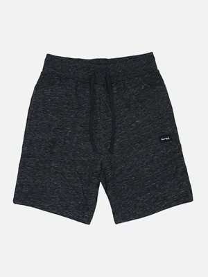 HOOKIE SWEATSHORTS - HEATHER BLACK