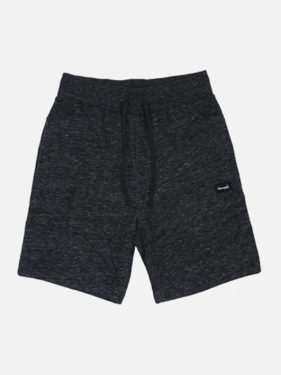 HOOKIE SWEATSHORTS - HEATHER BLACK