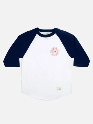 CONFLICT FREE RAGLAN-WHT/NVY
