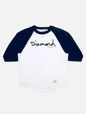 OG SCRIPT RAGLAN-WHT/NVY