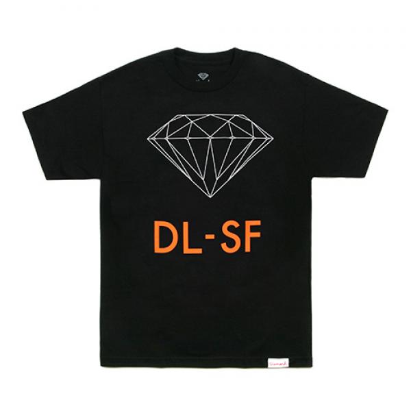 DIAMOND DL-SF TEE-BLK