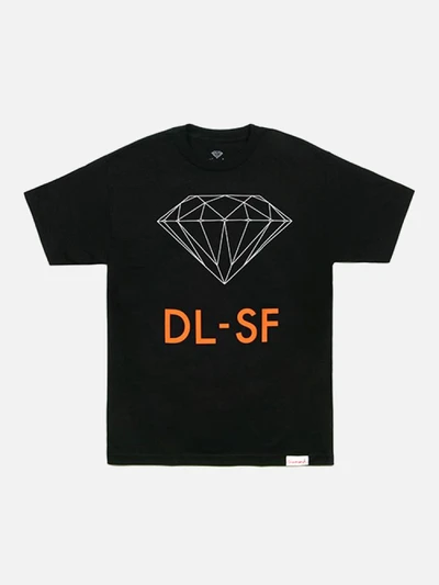 DIAMOND DL-SF TEE-BLK