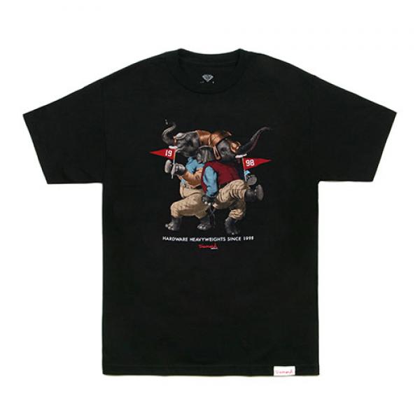 TEAM HARDWARE HEAVYWEIGHTS 15 TEE-BLACK