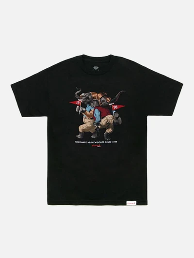 TEAM HARDWARE HEAVYWEIGHTS 15 TEE-BLACK