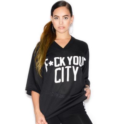 YOUR CITY JERSEY-BLACK