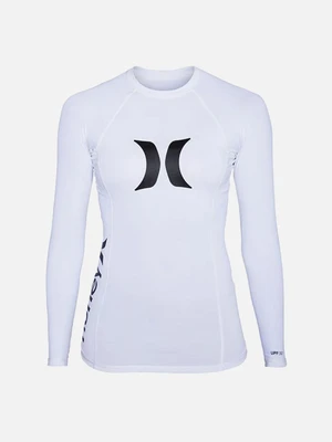 WOMEN ONE&ONLY LONG SLEEVE RASHGUARD-10A (WHITE)