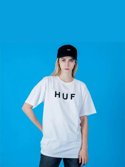 ORIGINAL LOGO TEE-WHT(blk)