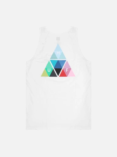 TRIANGLE PRISM TANK-WHT