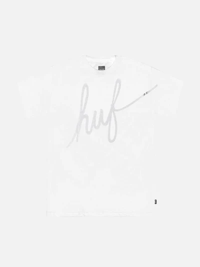 BIG SCRIPT REFLECTIVE - WHT