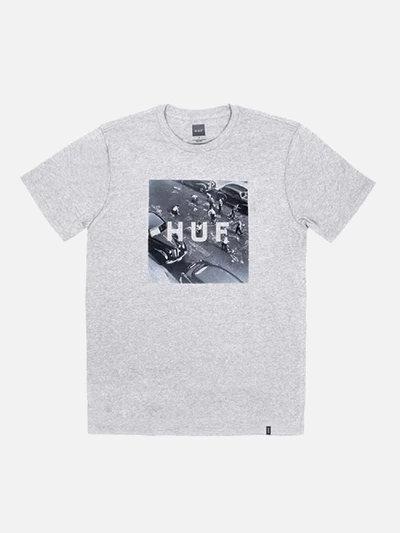 CLASSIC YOUTH BOX LOGO TEE-GRY