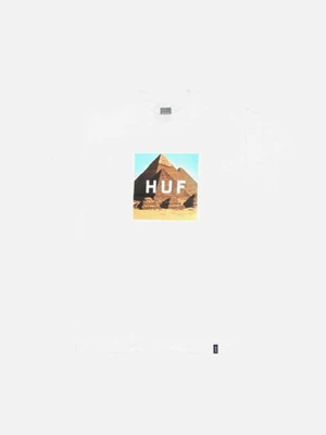 PYRAMIDS BOX LOGO TEE-WHT