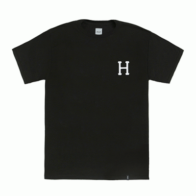 HUF X THRASHER CLASSIC H TEE-BLK