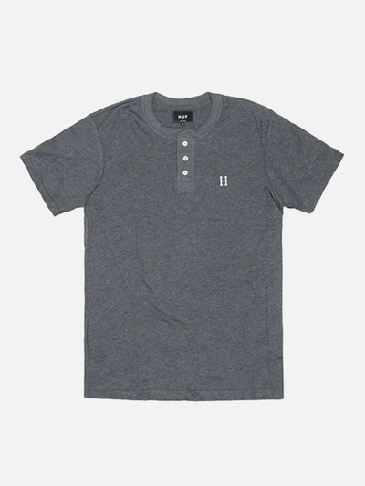 CLASSIC H S/S HENLEY-GRAY