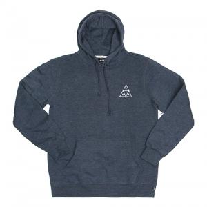 TRIPLE TRIANGLE PULLOVER FLEECE-NAVY HEATHER