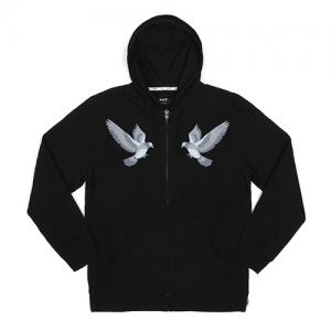 PIGEON GANG ZIP UP_BLK