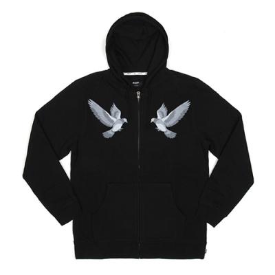 PIGEON GANG ZIP UP_BLK