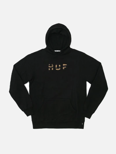 ORIGINAL LOGO PULLOVER HOOD-BLK(B.CAMO)