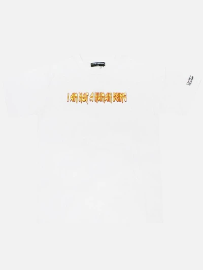 METAL LOGO T-SHIRTS - WHITE