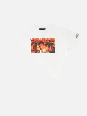 WORLD IS MINE SIVAL T-SHIRT-WHITE