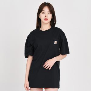 (K87) 워크 포켓 반팔티 BLACK