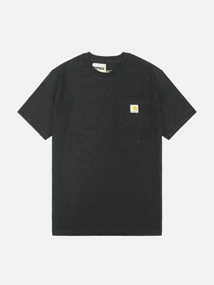 (K87) 워크 포켓 반팔티 BLACK