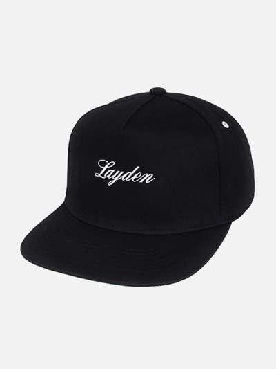 SCRIPT LOGO SNAPBACK-BLACK