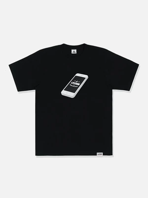 CELLPHONE TEE - BLACK
