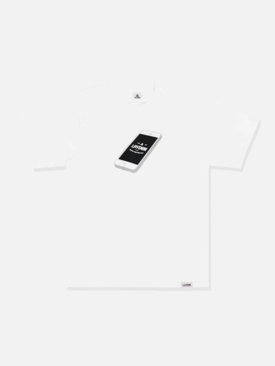 CELLPHONE TEE - WHITE