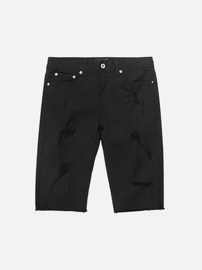 [MODIFIED] M#0581 1/2 BLACK VINTAGE PANTS