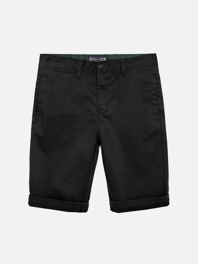 [MODIFIED] M#0614 COTTON SHORT CHINO PANTS (BLACK)