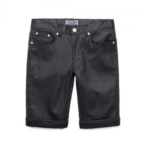 [MODIFIED] M#0339 1/2 BLACK COATING PANTS