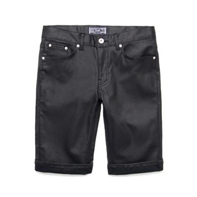 M#0339 1/2 BLACK COATING PANTS