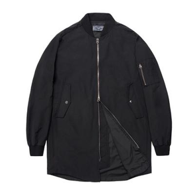 [MODIFIED] M#0537 SPRING HALF MA-1 JACKET (BLACK)