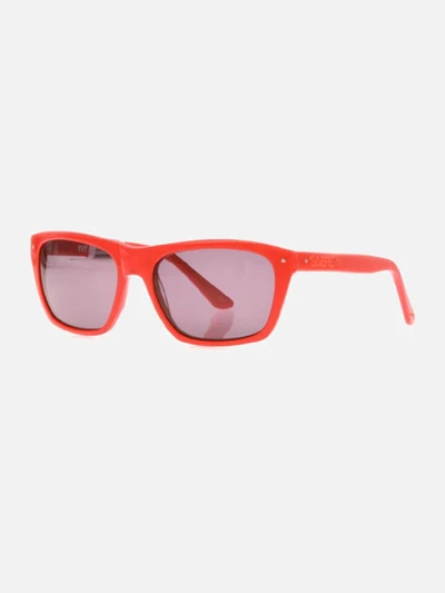THE DUDE-RED GLOSS (GREY LENS