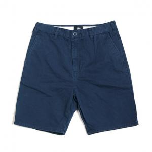 WASHED CHINO SHORT-NAVY